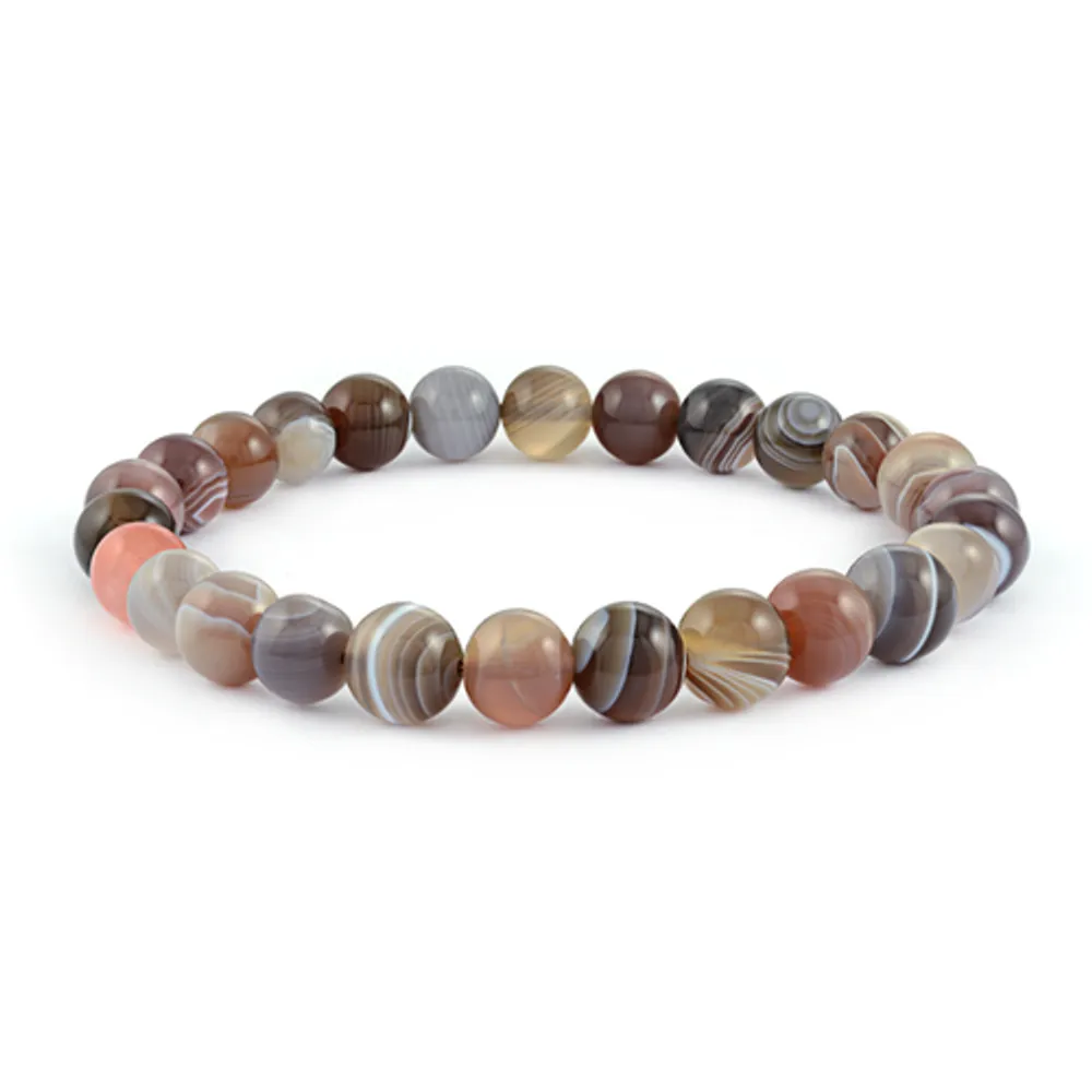 ITALGEM Onyx Bead Bracelet