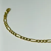 10kt Gold Figaro Chain 3.5mm