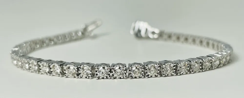 14kt White Gold 3.00ctw Diamond Tennis Bracelet