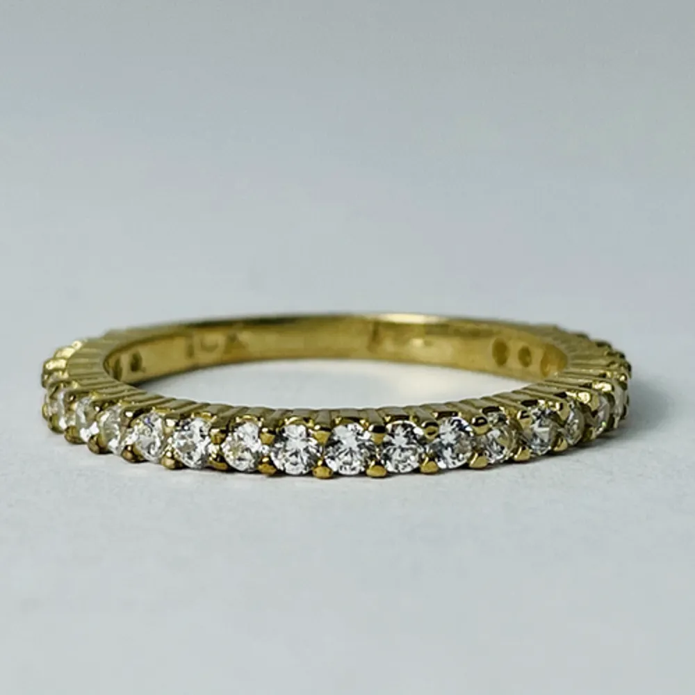 10kt Gold CZ Set