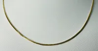 10kt Gold Two-Tone Box Chain