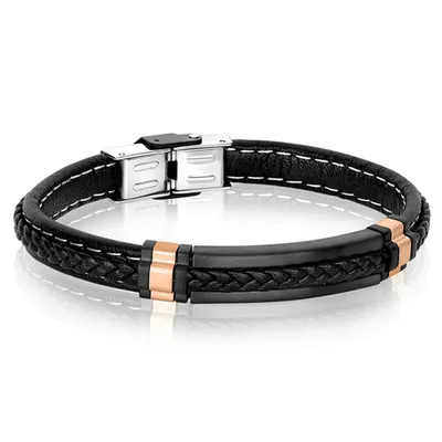 ITALGEM Artis Leather Bracelet