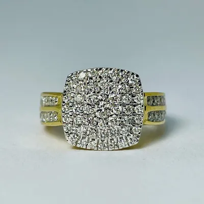 10kt Gold 1.00ctw Diamond Engagement Ring