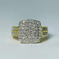 10kt Gold 1.00ctw Diamond Engagement Ring