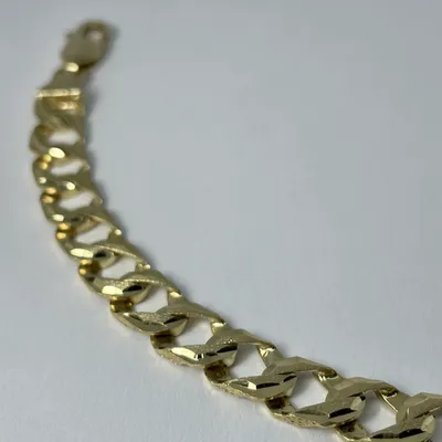10kt Gold Cuban Link Bracelet