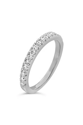 14K WHITE GOLD DIAMOND 0.34TDW ICICLES CLAW SET BAND