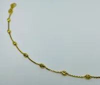 10kt Gold Bead Chain