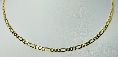 10kt Gold Figaro Chain