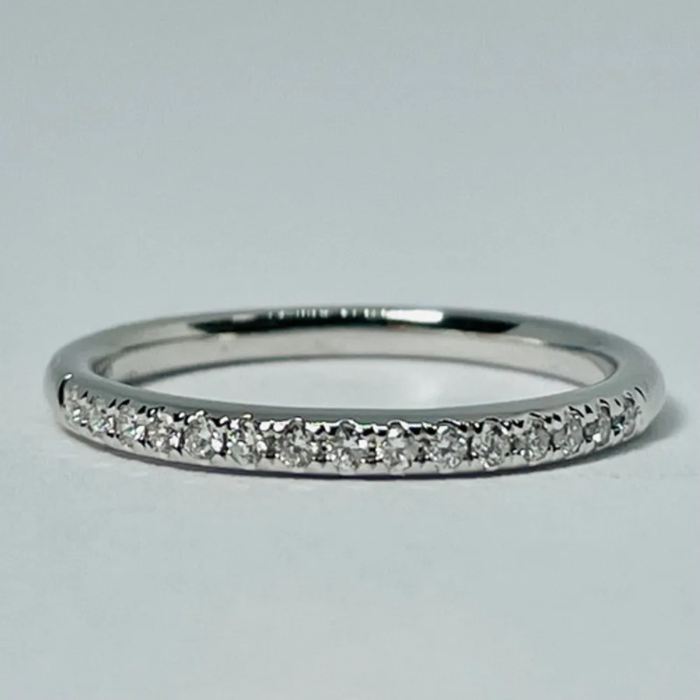 14kt White Gold Diamond Engagement Ring Set