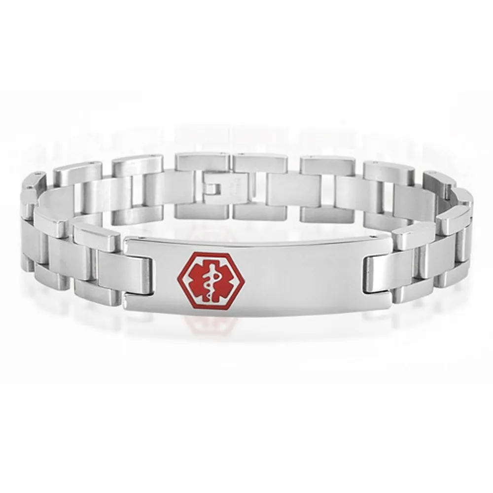 Stainless Steel Medical ID bracelet