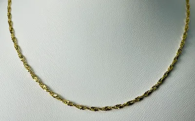 10kt Gold Singapore Chain