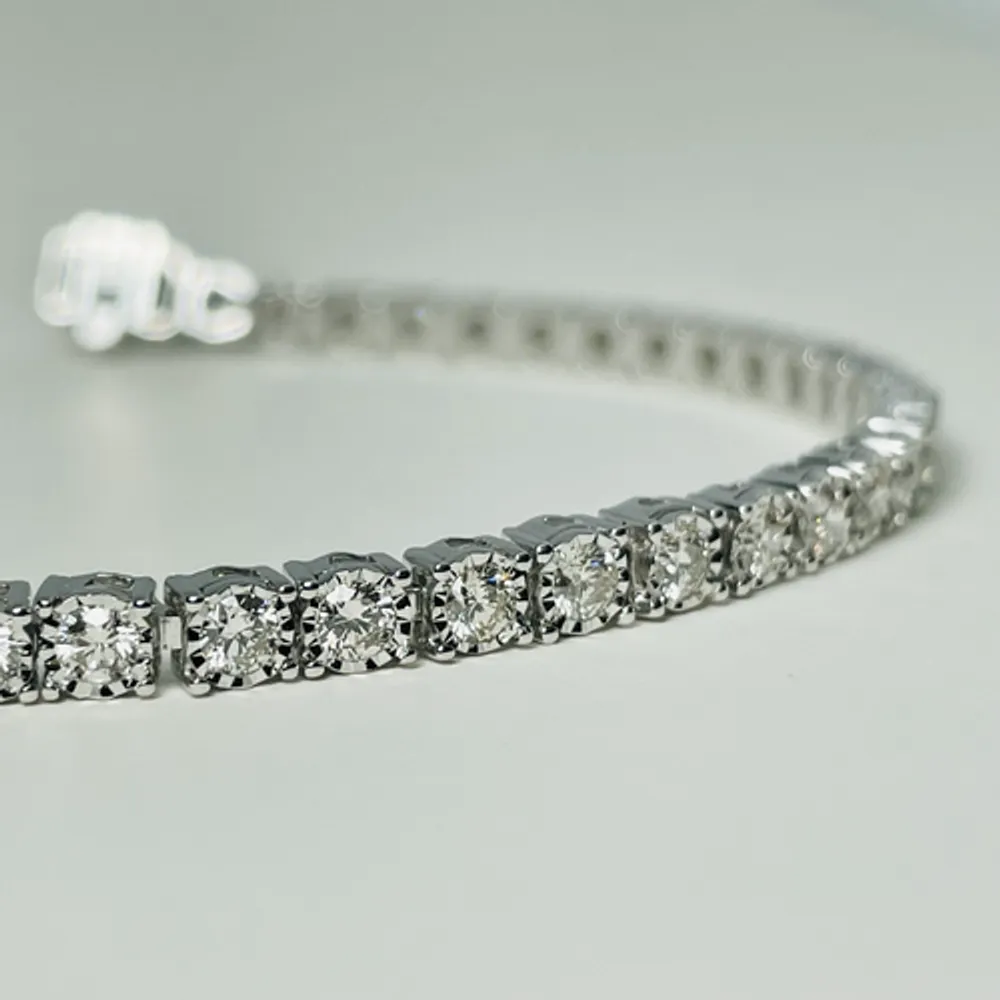 14kt White Gold 3.00ctw Diamond Tennis Bracelet