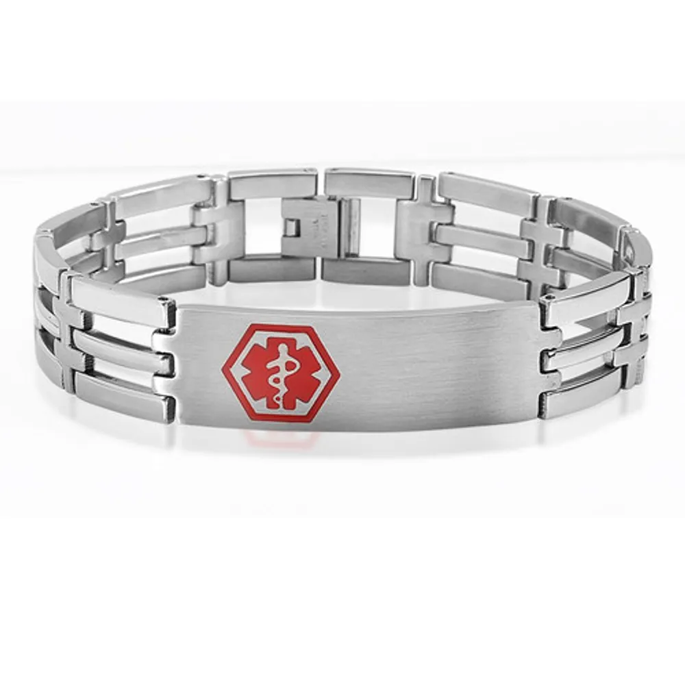 Stainless Steel Medical ID bracelet