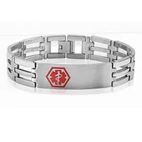 Stainless Steel Medical ID bracelet