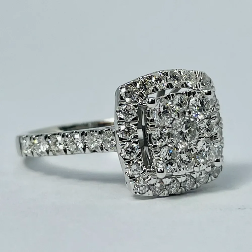 14kt White Gold Diamond Set 2.00ctw