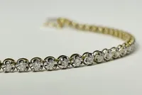 10kt Gold 1.00ctw Diamond Tennis Bracelet
