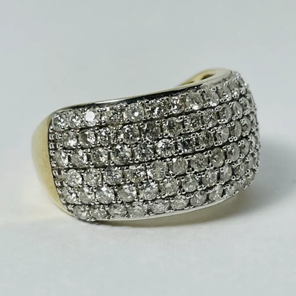 10kt Gold 2.00ctw Diamond Band