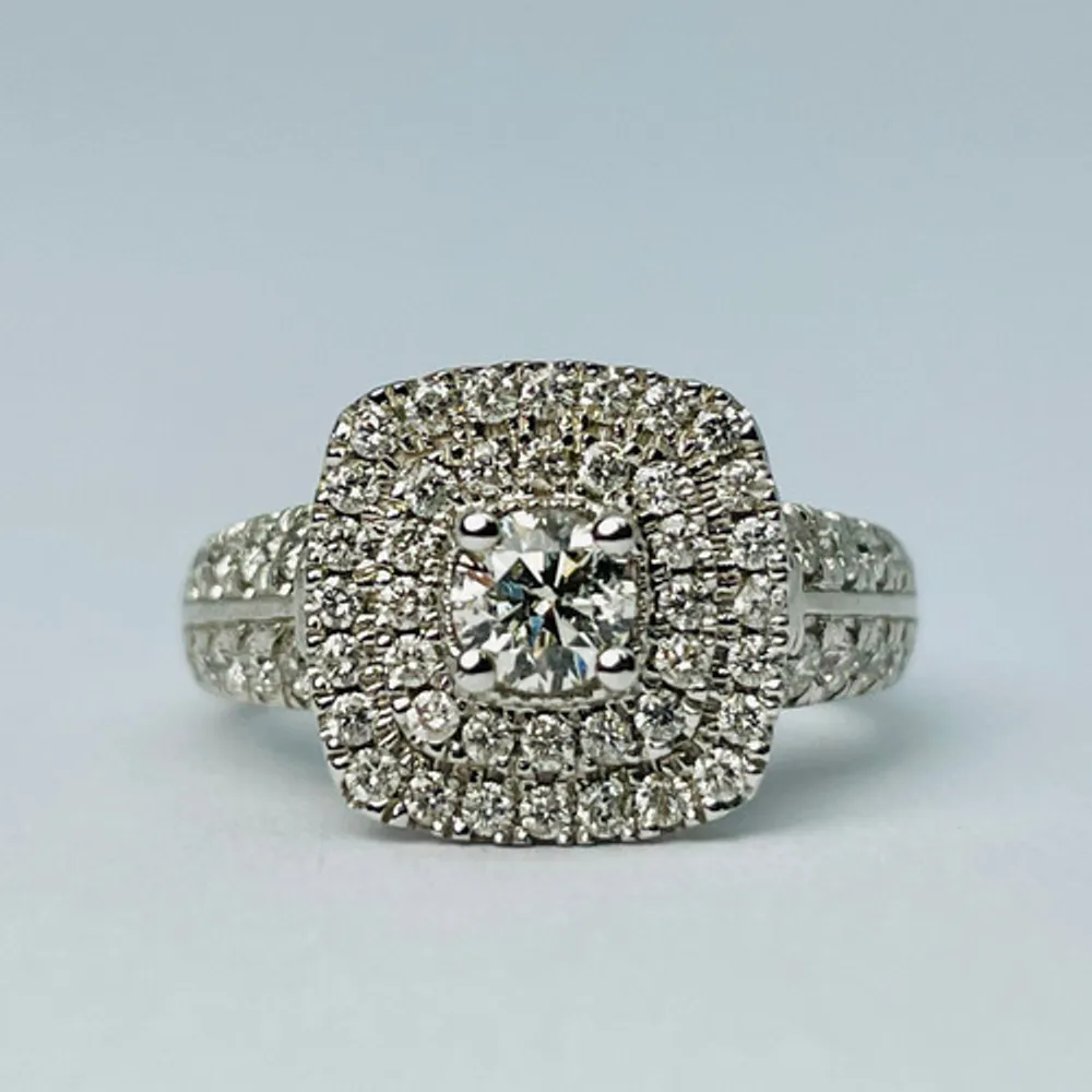 14kt White Gold 1.50ct Diamond Engagement Ring