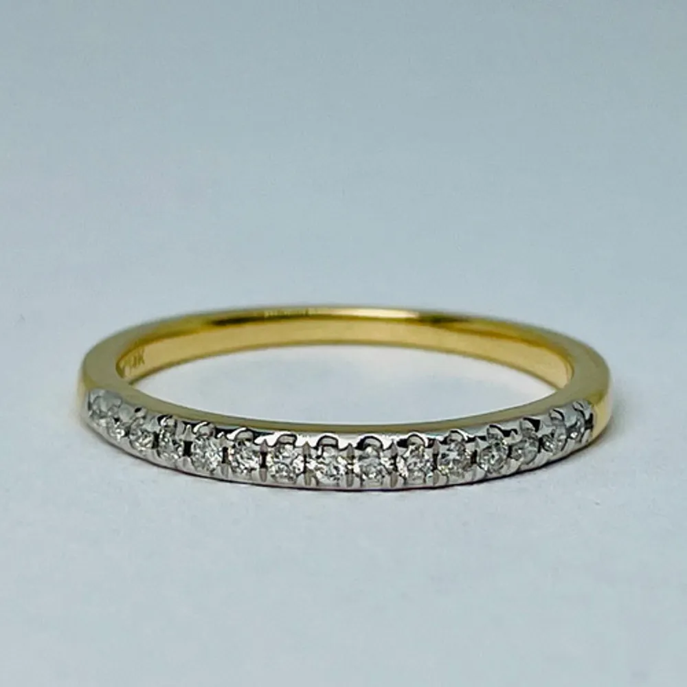 14kt Gold 1.00ctw Diamond Engagement Ring Set