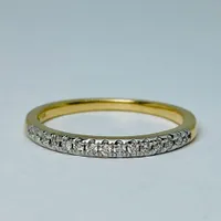 14kt Gold 1.00ctw Diamond Engagement Ring Set