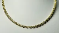 10kt Gold Rope Chain