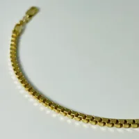 10kt Gold Box Chain 2.2mm