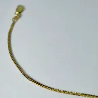 10kt Gold Two-Tone Box Chain