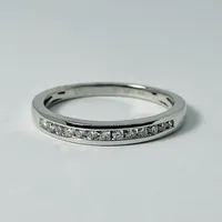 14kt White Gold 1.00ctw Diamond Engagement Set