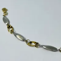 10kt Gold Two-Tone Lady's Bracelet