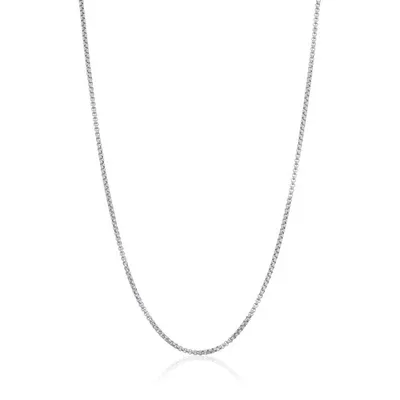 ITALGEM Stainless Steel 3.5mm Round Box Chain