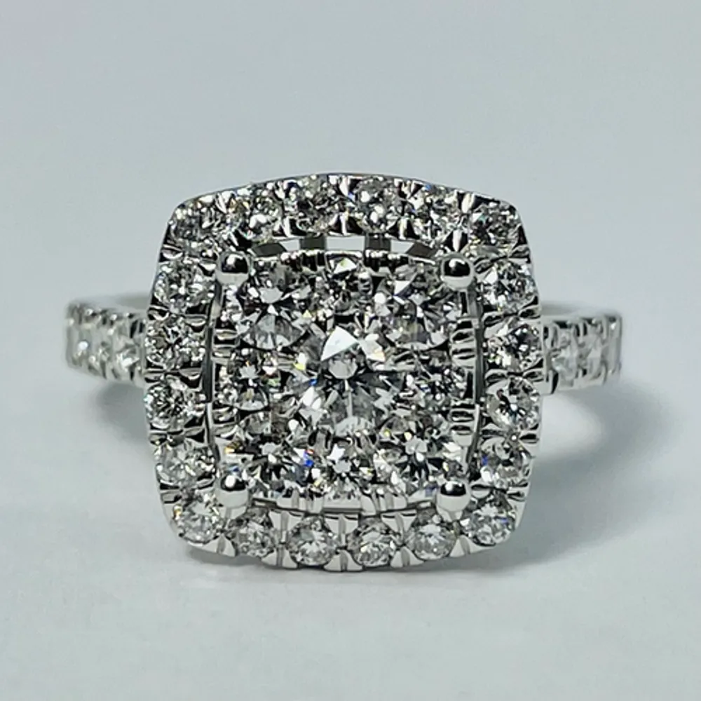 14kt White Gold Diamond Set 2.00ctw