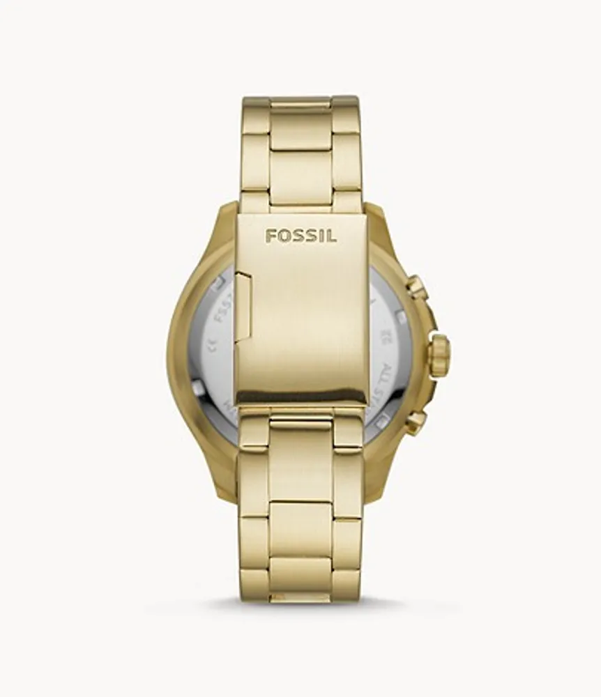 Fossil FB-03 Chronograph Gold-Tone FS5727