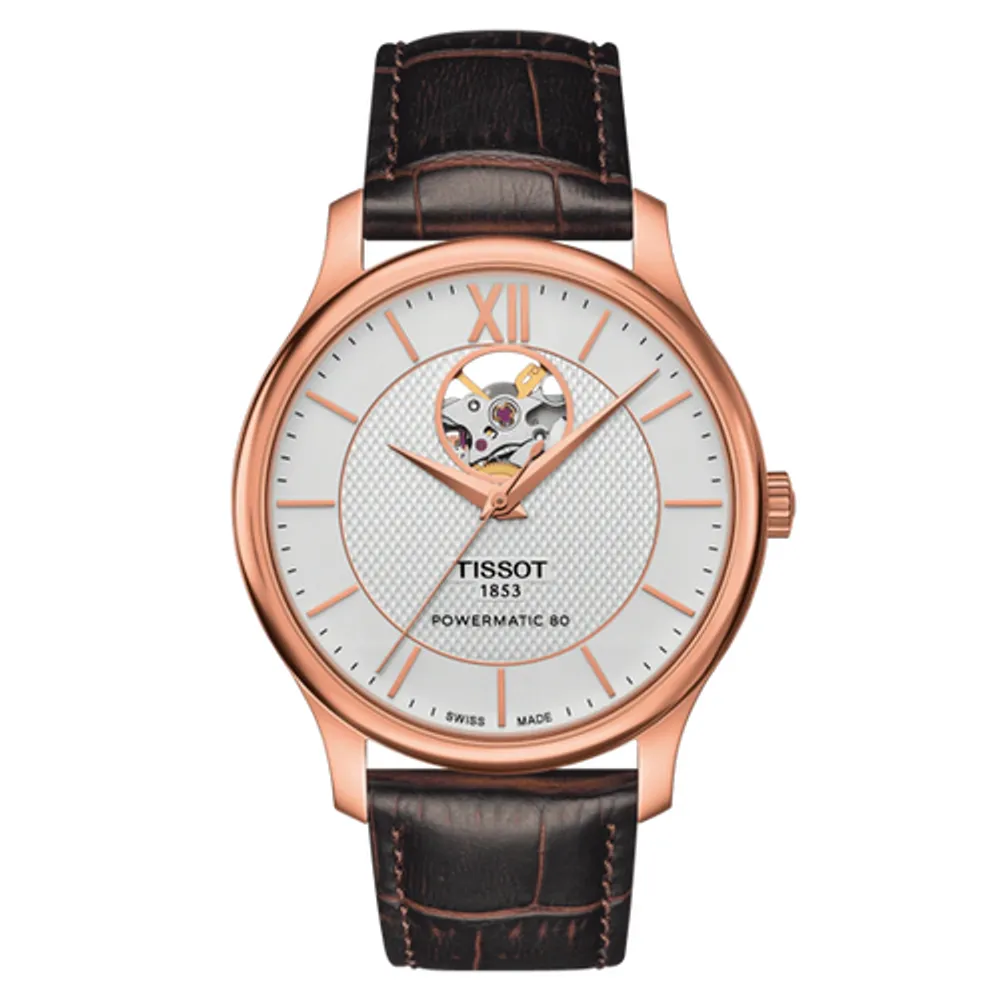 TISSOT TRADITION POWERMATIC 80 OPEN HEART