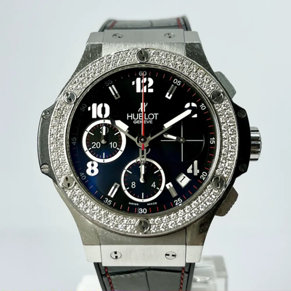 Hublot Big Bang 1.18ct., Factory Diamond Chronograph 41mm