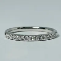 14kt White Gold Diamond Engagement Ring Set 1.00ctw