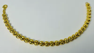 10kt Gold Moon Bracelet