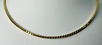 10kt Gold Box Chain 2.2mm