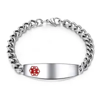 Stainless Steel Medical ID bracelet