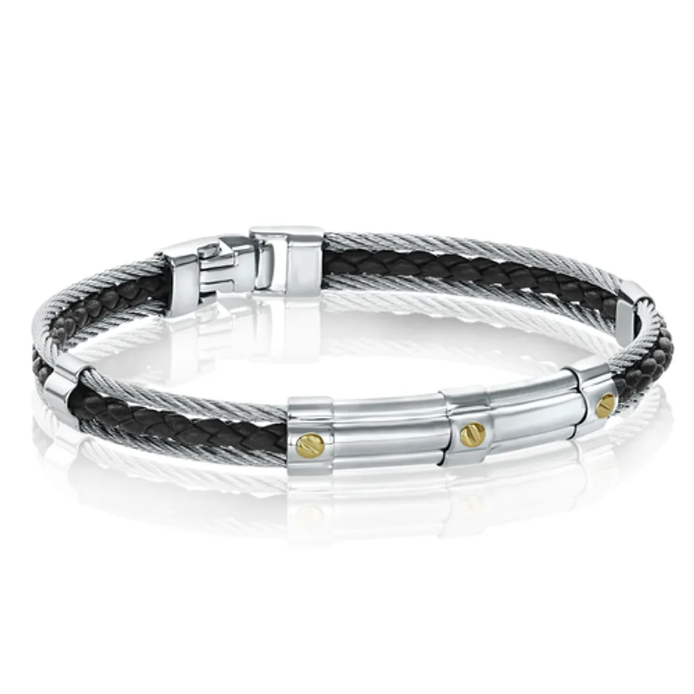 ITALGEM Enzo Cable Bracelet