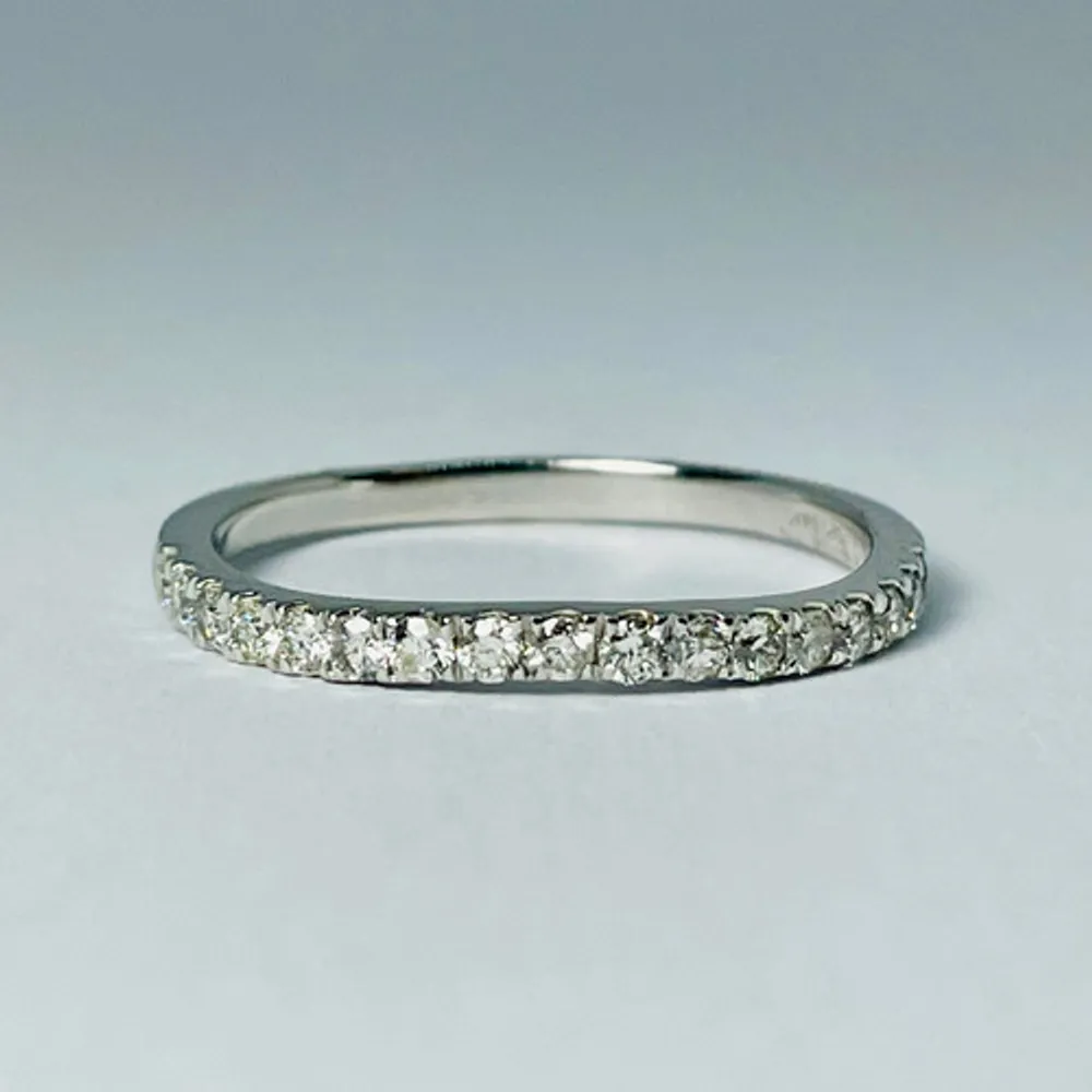 14kt White Gold 2.00ct Engagement Ring Set