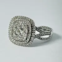 10kt White Gold 1.00ctw Diamond Ring
