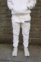 White Heavyweight "Blendin" Sweatpants