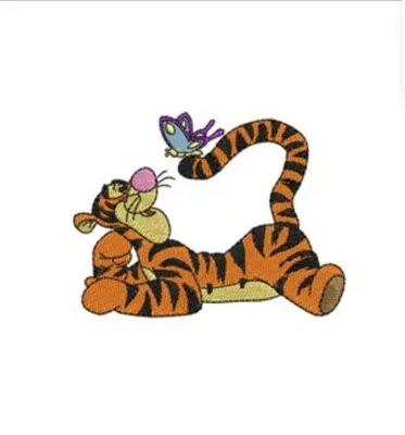 Friendly Tiger Burping Cloth