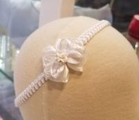 Graciela satin bow headband