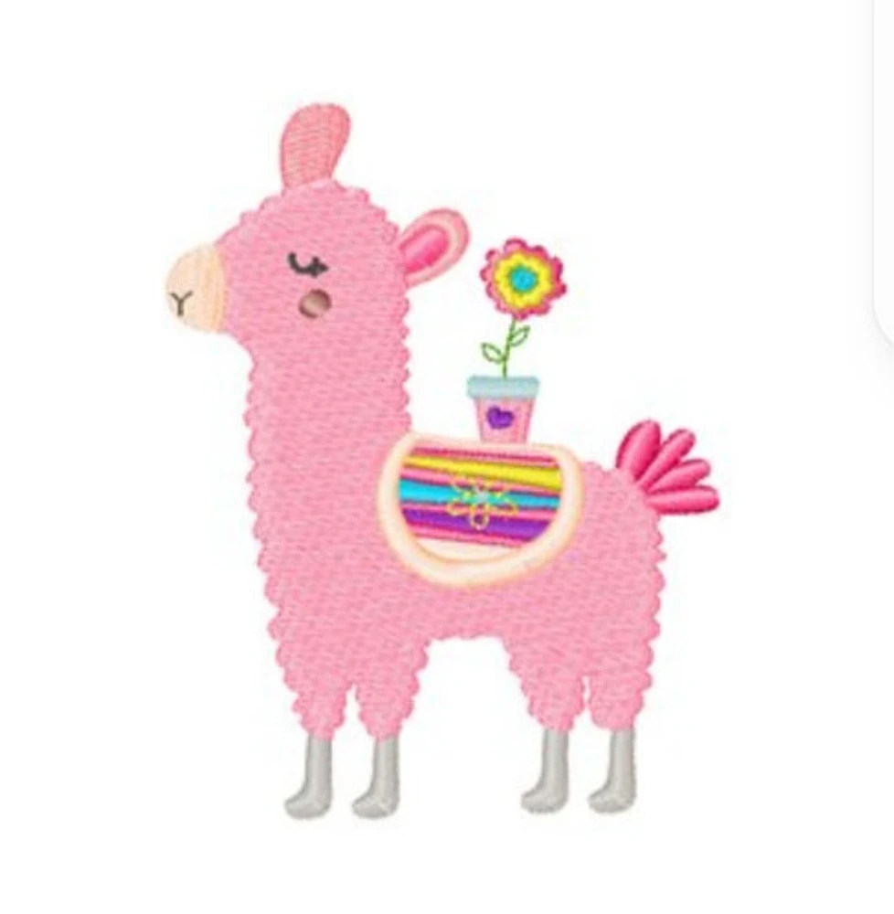 Llama Burping Cloth