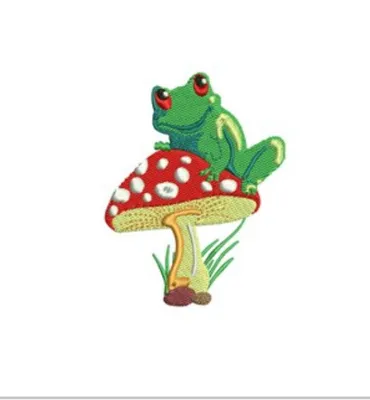 Adventurous Frog Burping Cloth