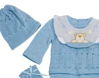 Newborn Knitted Boy Clothing Set (Tejido)