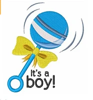 It's a Boy Burping Cloth