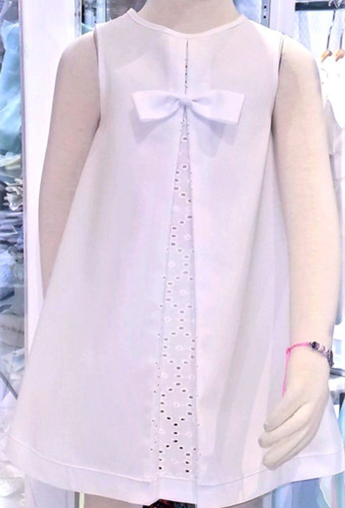 White Eyelet Dress