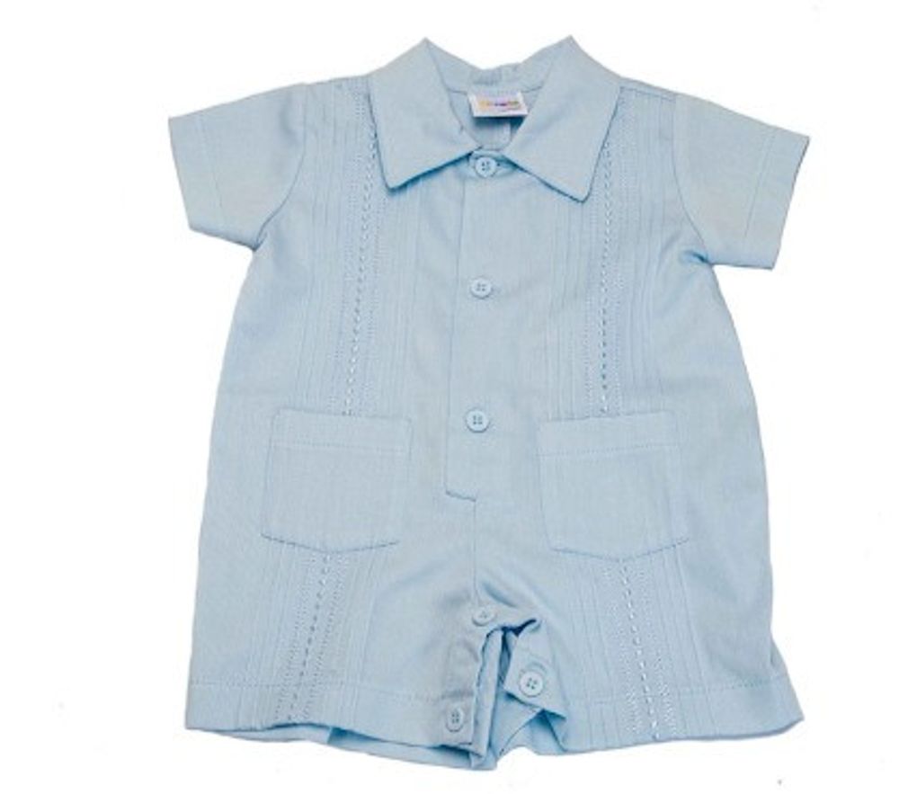 Pique Boy "Guayabera" Romper